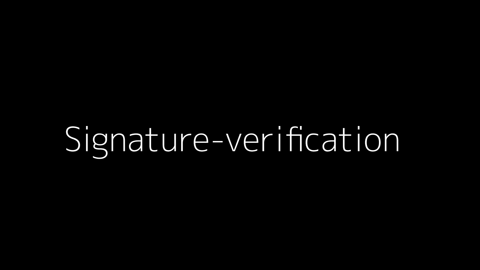 Signature Verification — Python, ML, FastAPI project by Nicholas Benson